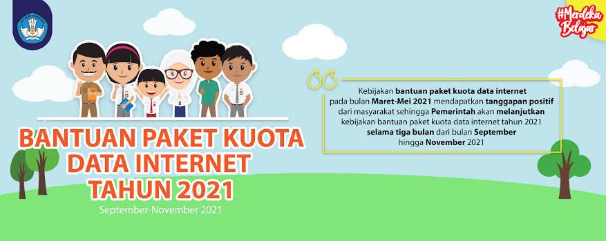 Kemendikbudristek Kembali Salurkan Bantuan Kuota Data Internet ke 21,29 juta Penerima