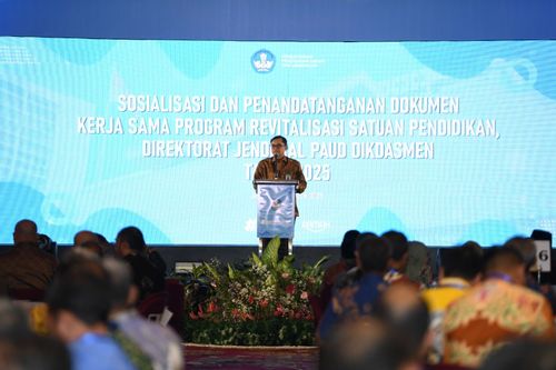 Penandatanganan PKS Revitalisasi Sekolah: Komitmen Pemerintah Wujudkan Sekolah Aman