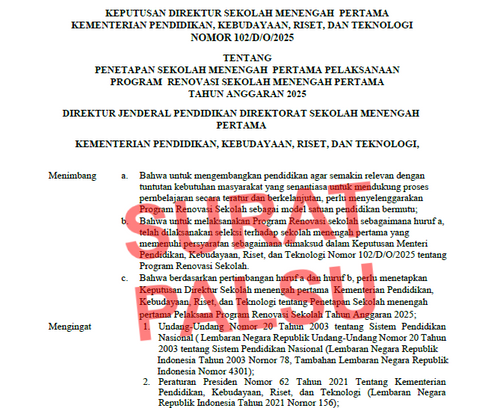 Waspadai Surat Palsu yang Beredar Atas Nama Kemendikdasmen