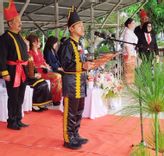 Wamen Fajar Pimpin Upacara Hardiknas di Manado